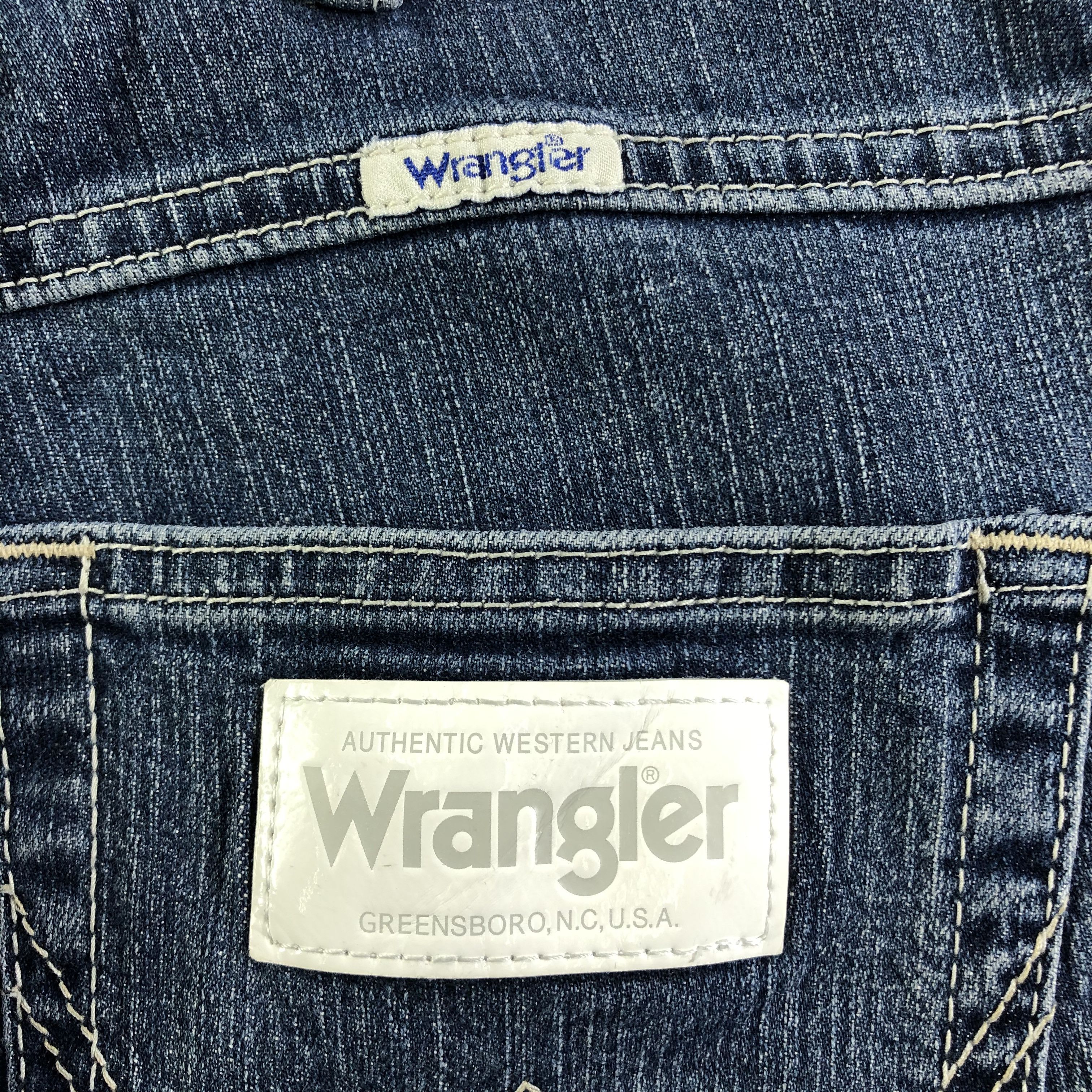 Vintage × Wrangler Vintage Blue Wash Wrangler Jeans-JM3233 Size US 34 / EU 50 - 5 Thumbnail