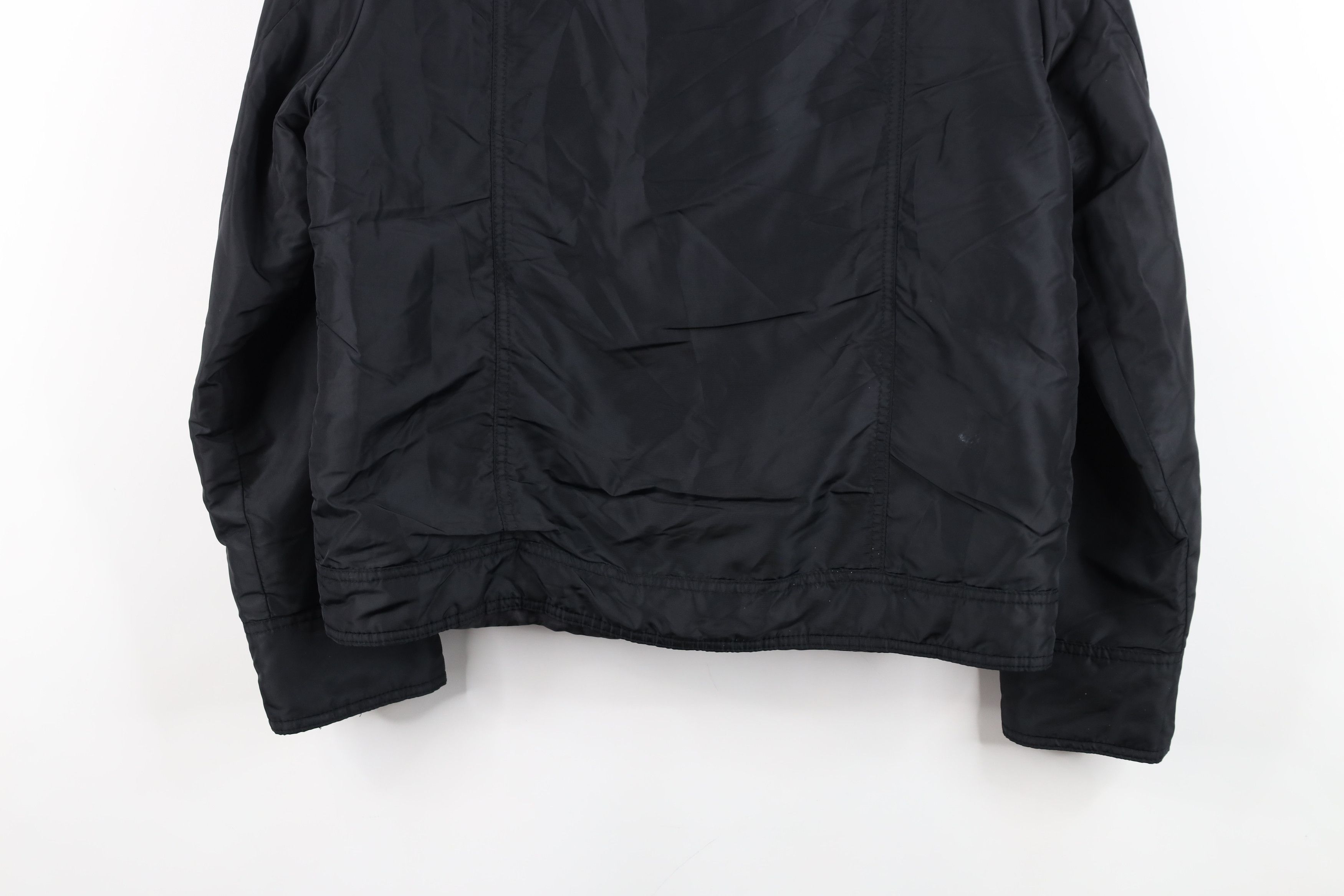 Gap Vintage 90s Y2K Gap Micro Puffer Bomber Jacket Black Size S / US 4 / IT 40 - 14 Thumbnail