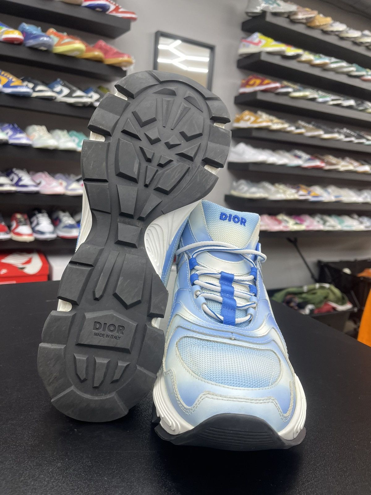 Dior Size 15US/48EU - Dior CD1 Sky Blue Retail 1,100 Size US 15 / EU 48 - 9 Thumbnail