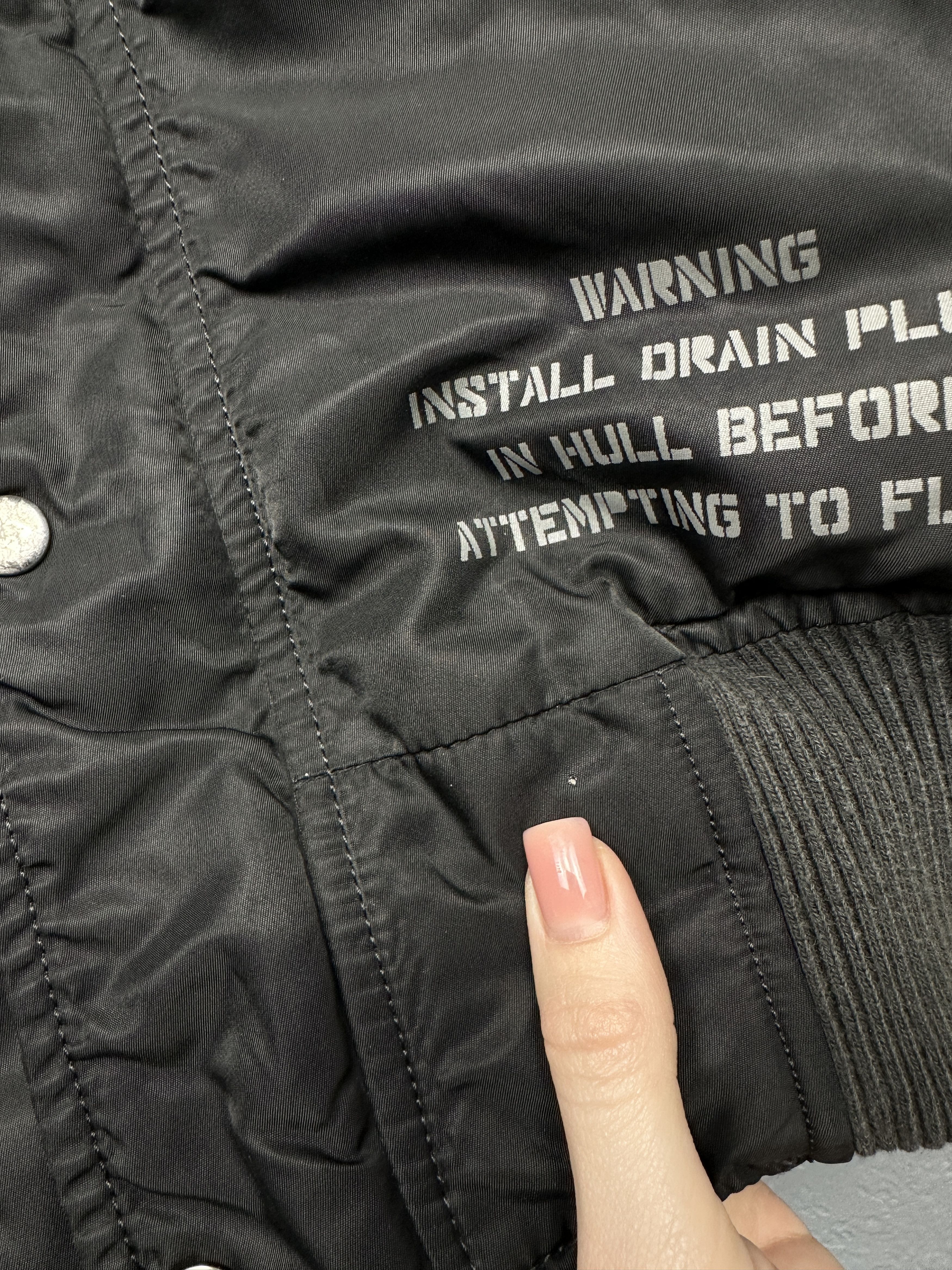 Alpha Industries Alpha Industries Flight Pilot Nylon Bomber Jacket USA Size US M / EU 48-50 / 2 - 6 Thumbnail