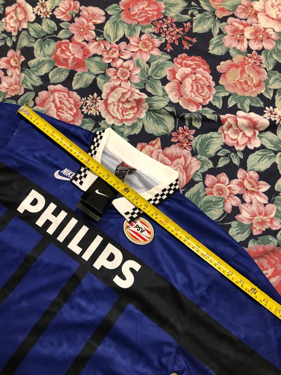 Nike T-Shirt Nike blue big print PHILIPS Y2K Vintage size XL Size US XL / EU 56 / 4 - 15 Thumbnail