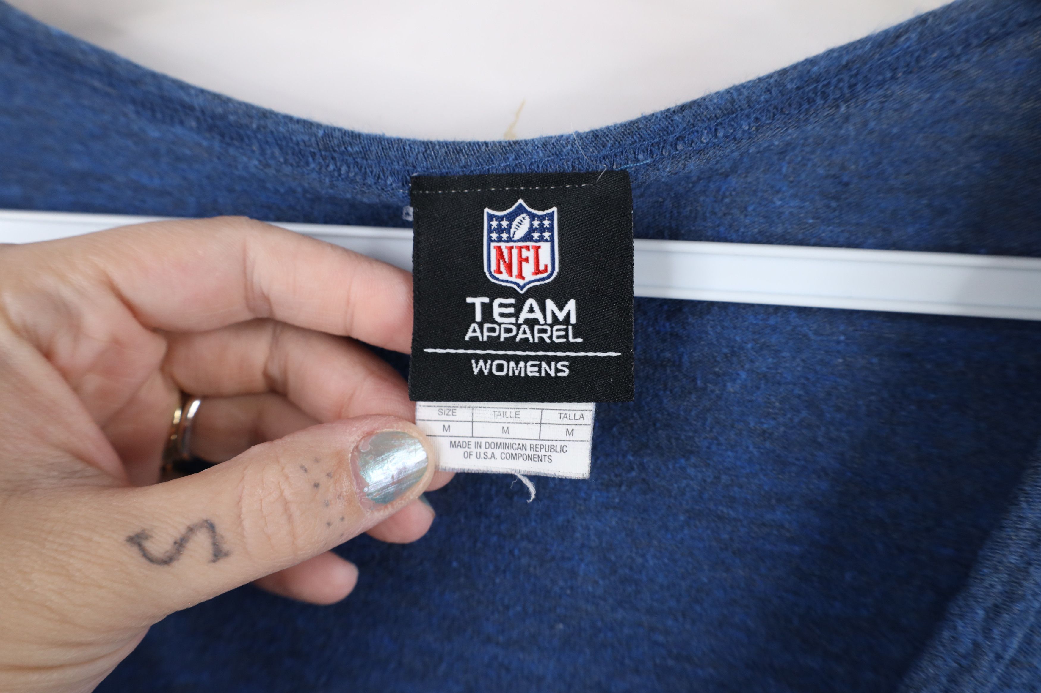 Vintage Vintage NFL Detroit Lions Football Long Sleeve T-Shirt Size M / US 6-8 / IT 42-44 - 6 Thumbnail