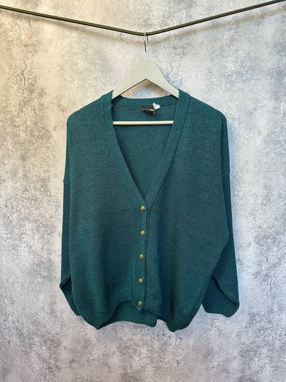 Pringle Of Scotland × Vintage Pringle of Scotland Acrylic Cardigan Sweater Moss Stitch Size US L / EU 52-54 / 3 - 2 Thumbnail