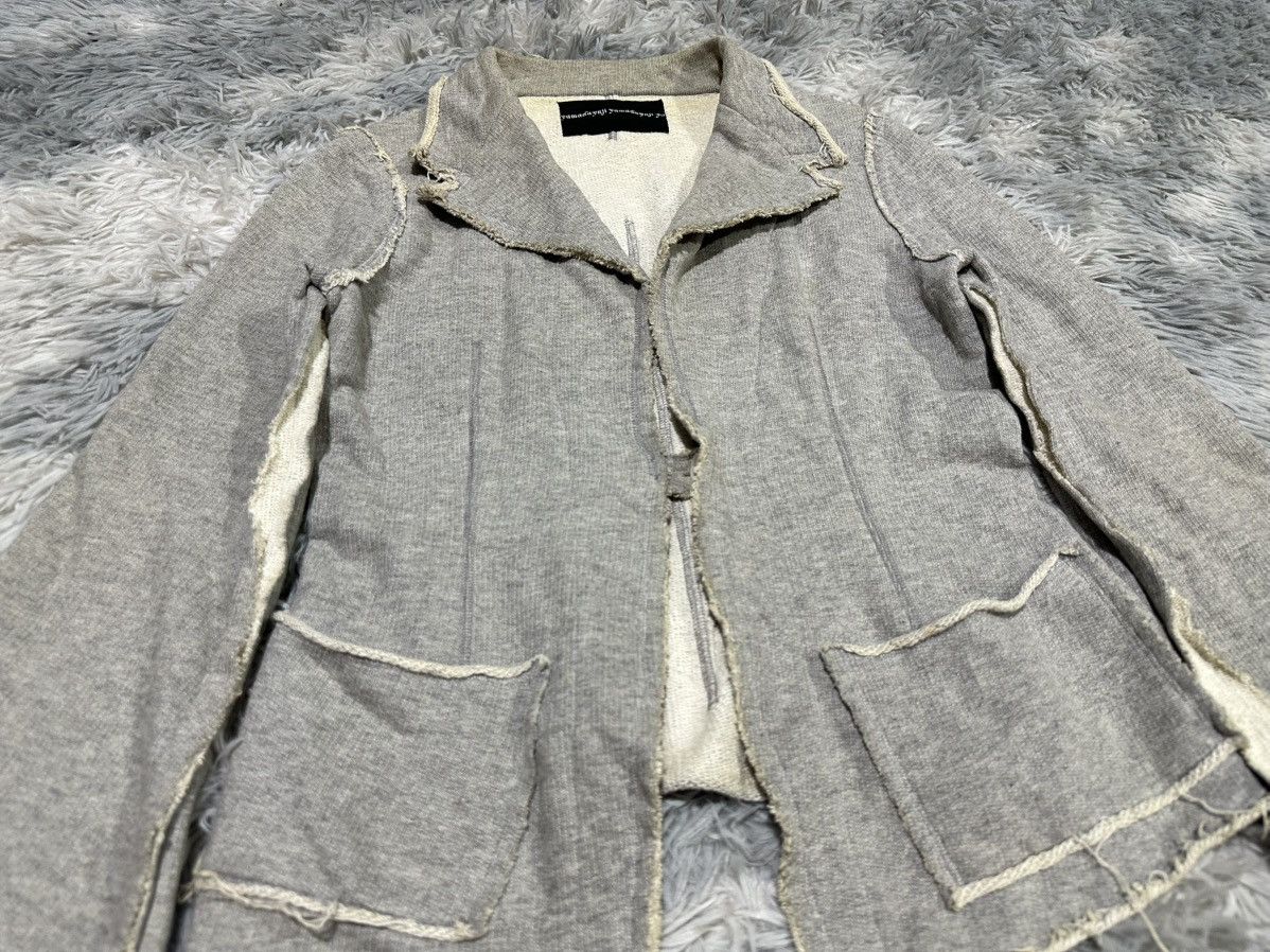 Japanese Brand 🔥Vintage Yuji Yamada Deconstructed Exposed Seam Cardigan Size US S / EU 44-46 / 1 - 2 Thumbnail