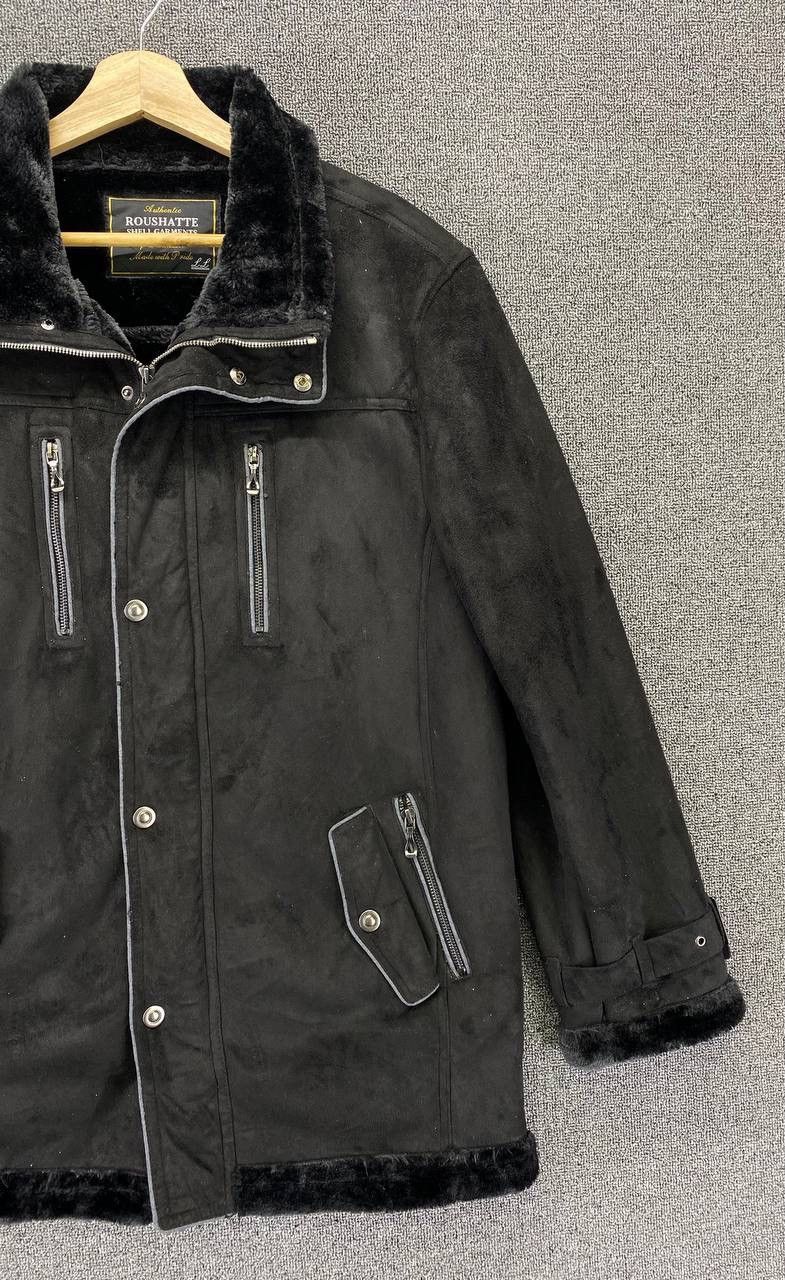 If Six Was Nine Vintage ROUSHATTE Shell Garments B3 Sherling Jacket Size US L / EU 52-54 / 3 - 4 Thumbnail