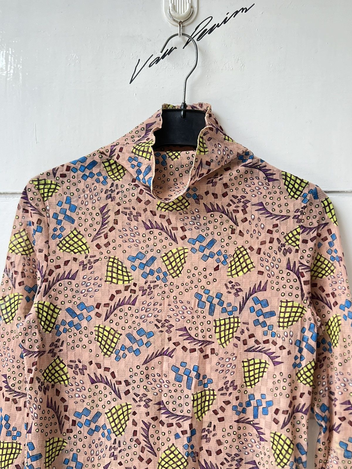 Hiroko Koshino Homme TRUNK HIROKO KOSHINO Mesh T-shirt Size US XS / EU 42 / 0 - 3 Thumbnail