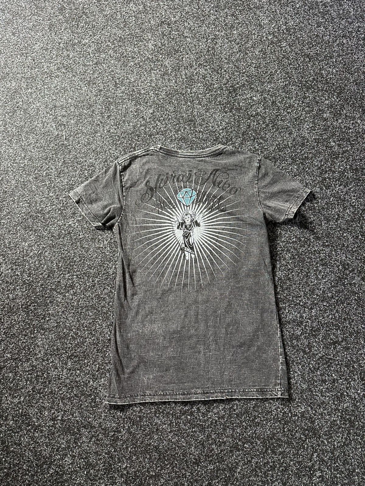 Designer × Ed Hardy 🚨Vintage Ed Hardy STYLE big True Love Logo Women MERSEDES Size M / US 6-8 / IT 42-44 - 8 Thumbnail