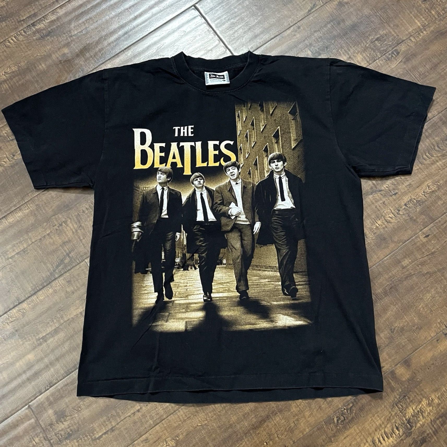 Doublet VINTAGE The Roxx The Beatles T-Shirt Mens L Double-Sided 90s Rock Music Band Tee Black Size US L / EU 52-54 / 3 - 2 Thumbnail