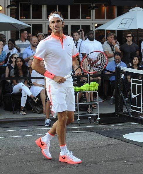 Nike Roger Federer Nike RF Tennis Polo Shirt 2015 US Open Size US L / EU 52-54 / 3 - 2 Thumbnail