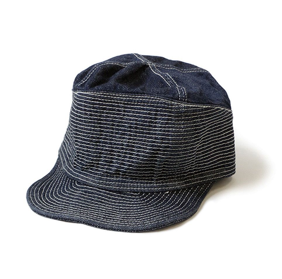 Kapital Kapital denim Old Man and the Sea HAT cap | Grailed