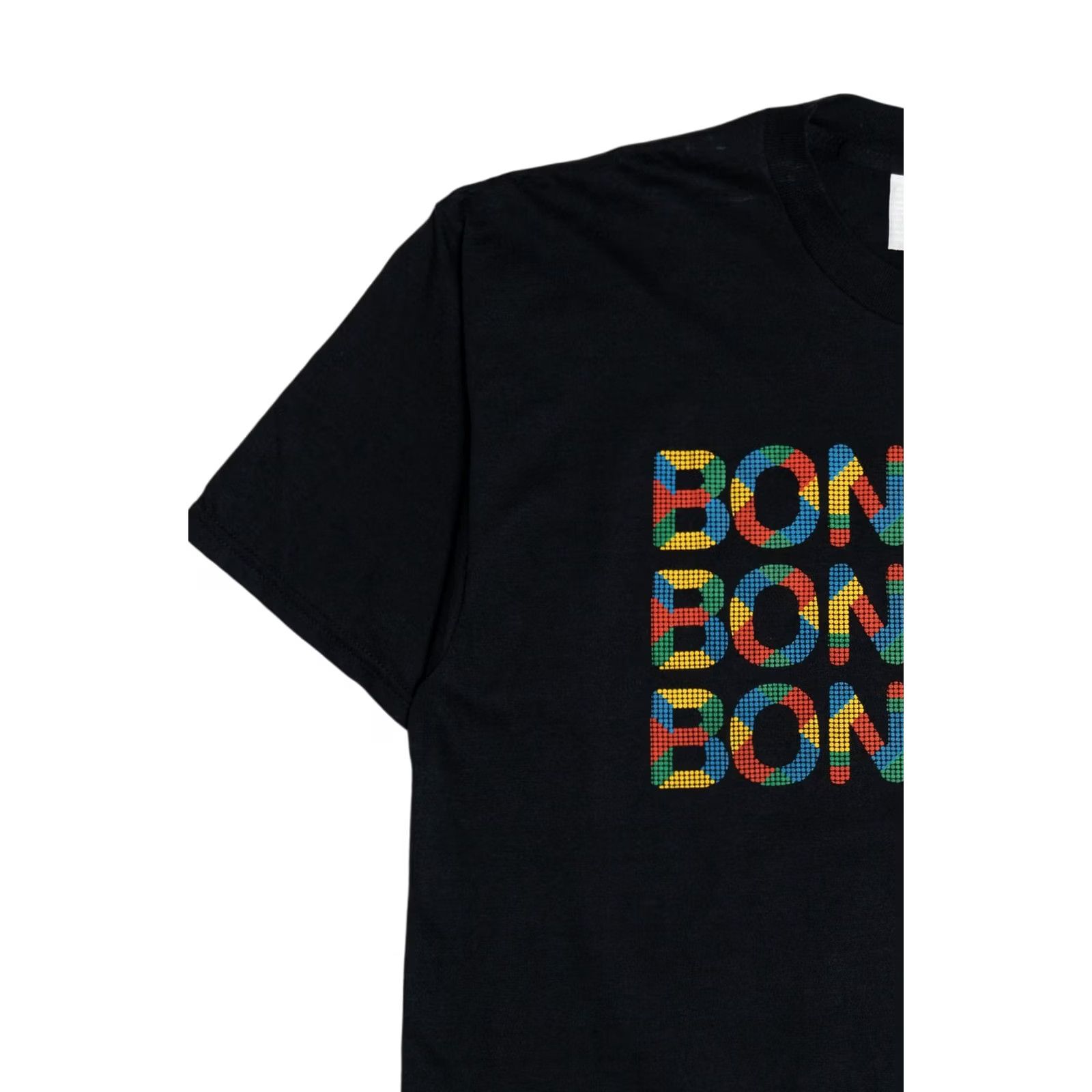 Lee VINTAGE Lee "Bonanza Bonanza Bonanza" Embossed Print T-Shirt Adult X-Large Black 1990s Size US XL / EU 56 / 4 - 7 Thumbnail
