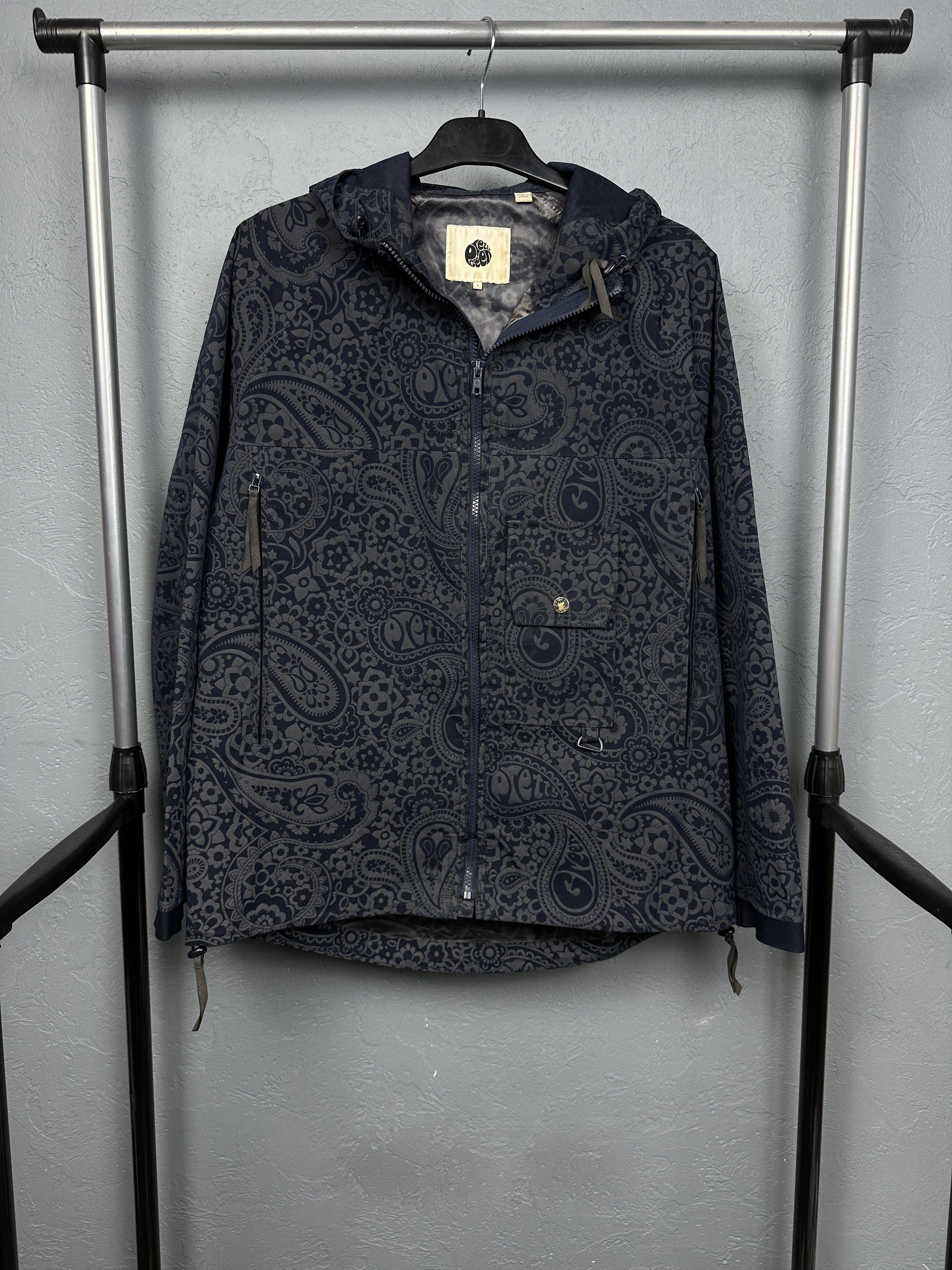 Pretty Green Pretty Green Reflective Paisley Print Festival Jacket Size US S / EU 44-46 / 1 - 1 Thumbnail
