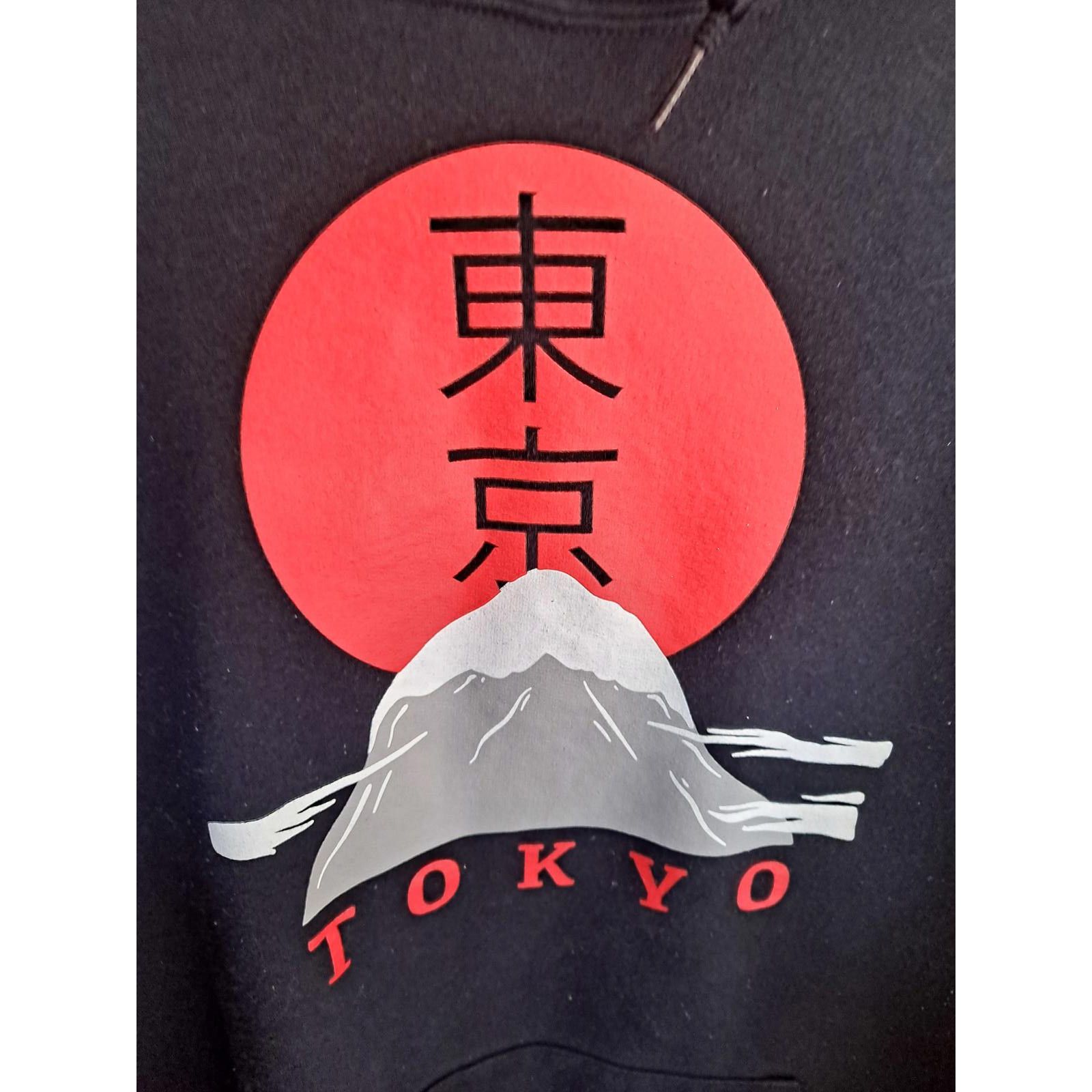 Bowery Bowery Black Tokyo Hooded Sweatshirt Size Large Size US L / EU 52-54 / 3 - 2 Thumbnail