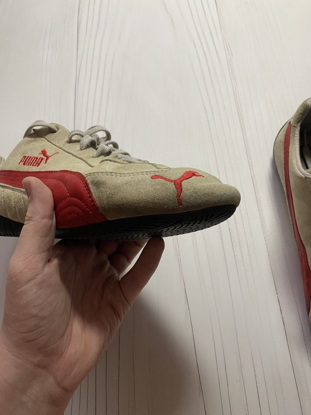 Puma × Vintage Vintage Puma Speed cat SD Buty y2k low sneakers Size US 10 / EU 43 - 7 Thumbnail