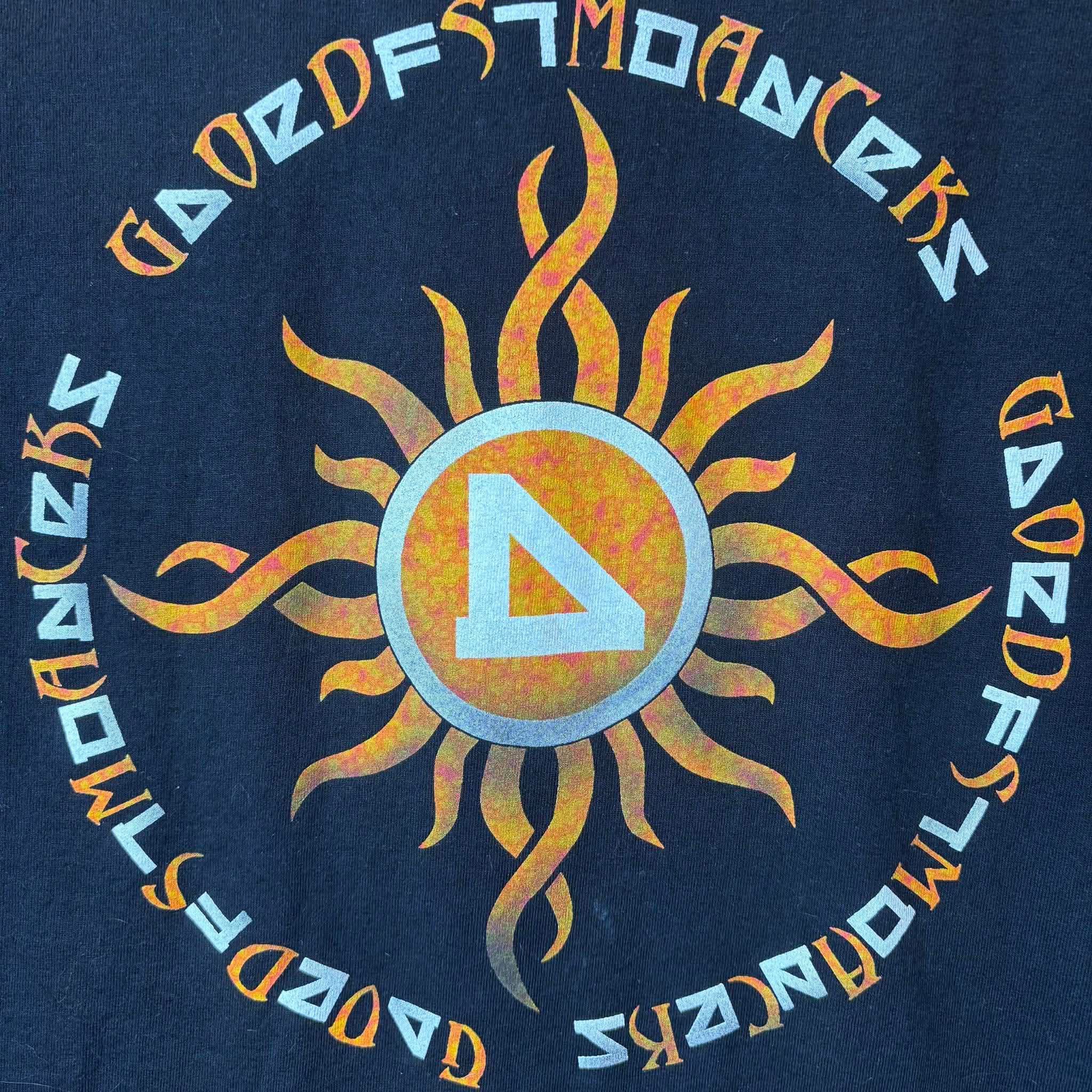 Band Tees Vintage Style Godsmack Sun Logo Rock Band T Shirt Size US L / EU 52-54 / 3 - 5 Thumbnail