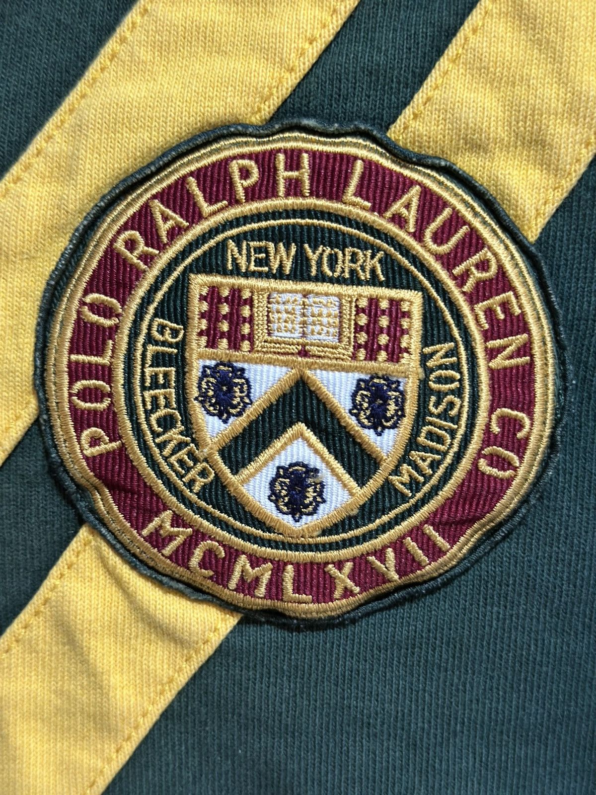 Polo Ralph Lauren Vintage Polo Ralph Lauren Rugby Long Sleeve Tee Size US L / EU 52-54 / 3 - 2 Thumbnail