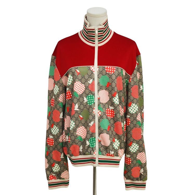 Gucci Gucci Apple Print Track Jacket L Size US L / EU 52-54 / 3 - 1 Thumbnail