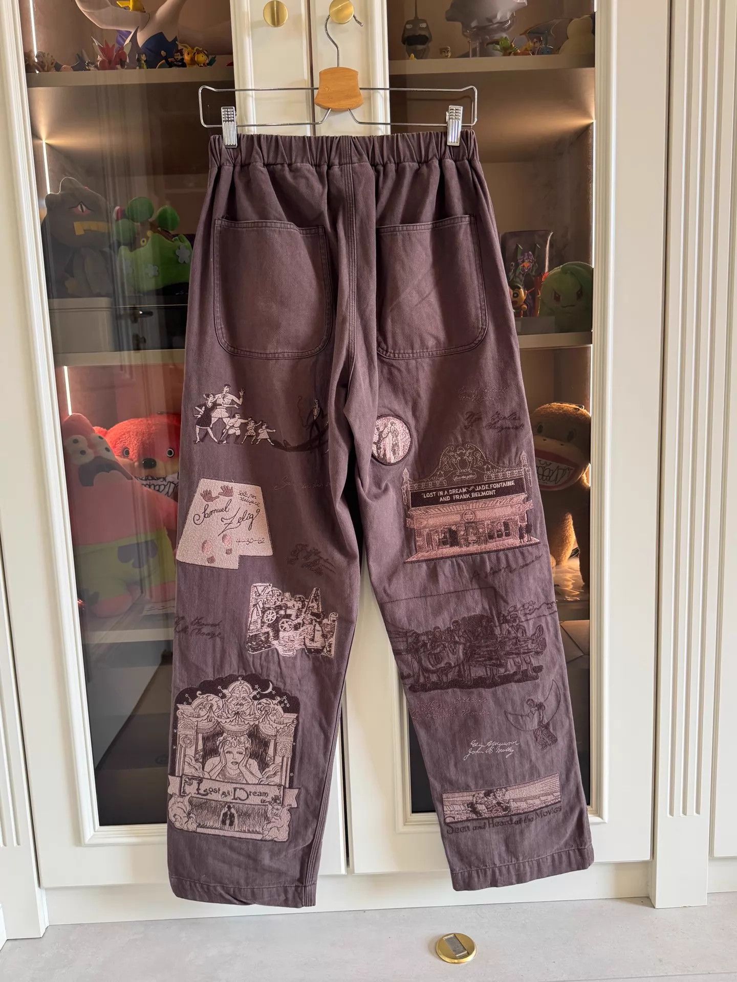 Samuel Zelig Samuel zelig Fw25 Distressed Patched Embroidered Pants S Size US 29 - 2 Thumbnail