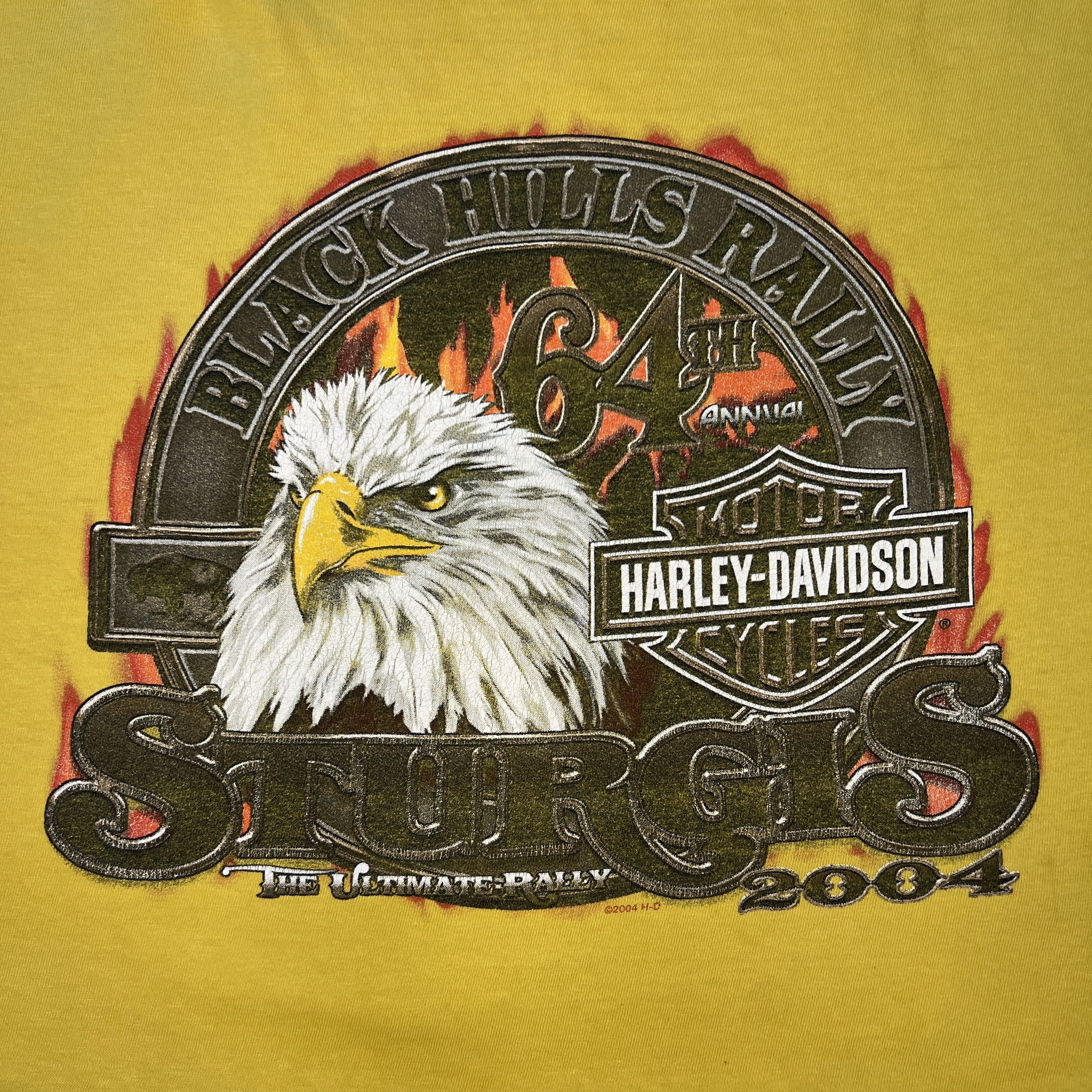 Harley Davidson Vintage Harley Davidson Sturgis Rally T-Shirt Size US XXL / EU 58 / 5 - 5 Thumbnail