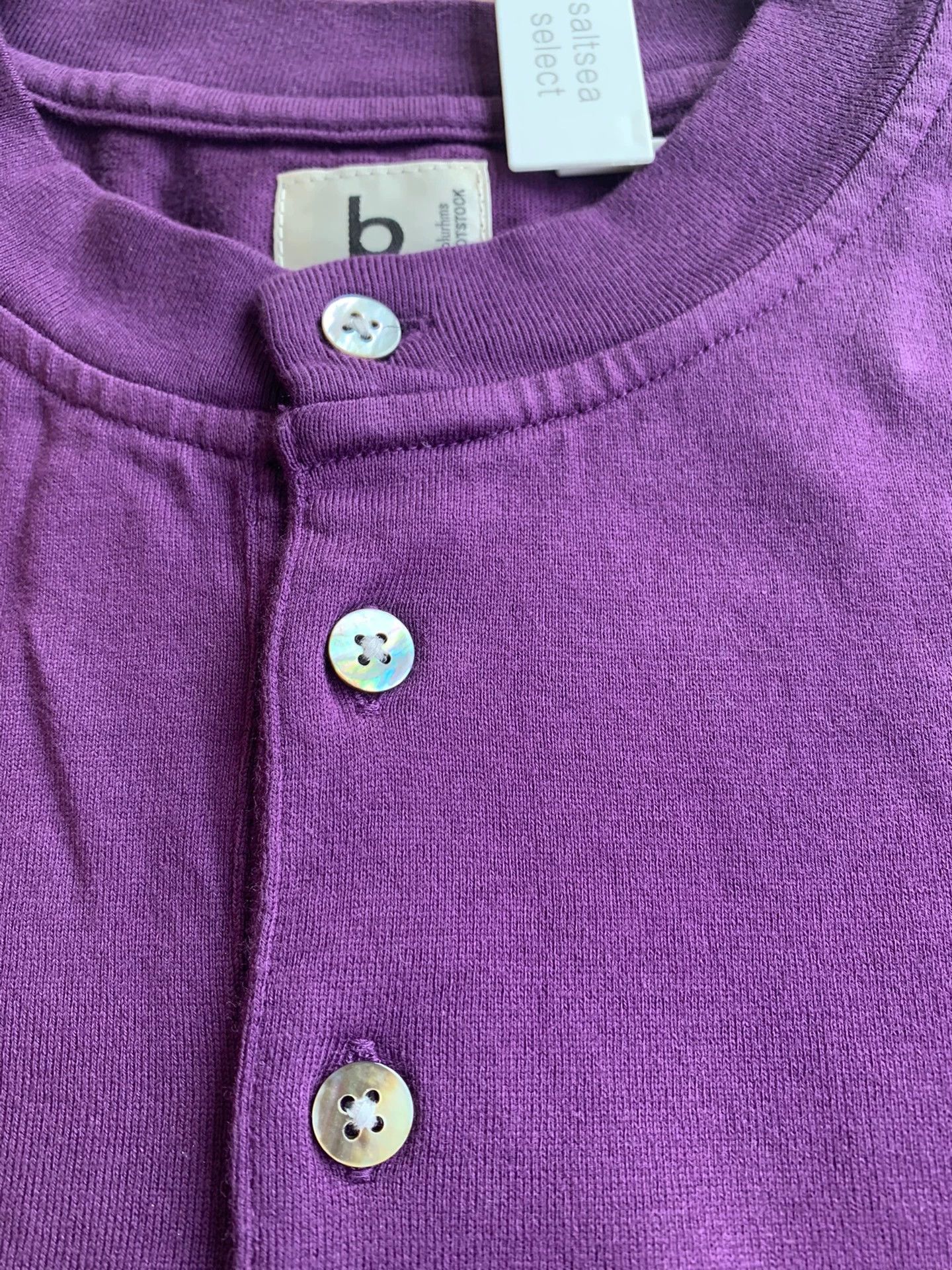 blurhms BLURHMS Extra Soft Japanese Long Sleeve Henley Size US L / EU 52-54 / 3 - 2 Thumbnail
