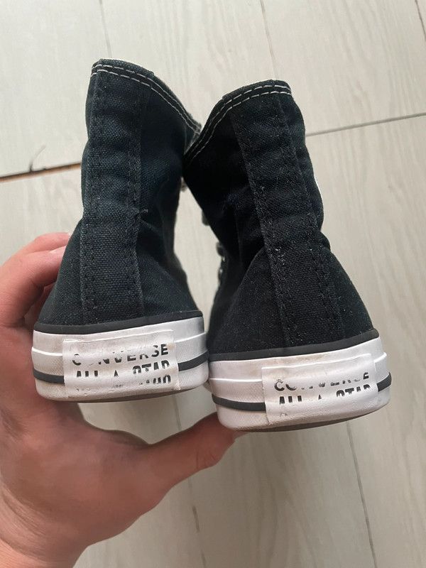 Converse × Vintage Vintage black convere chuck taylor all star Size US 8 / IT 38 - 4 Thumbnail