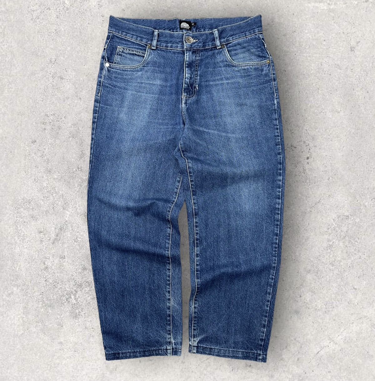 Southpole Y2K Vintage SOUTHPOLE Baggy Denim Pants Wide Leg Size US 34 / EU 50 - 16 Thumbnail
