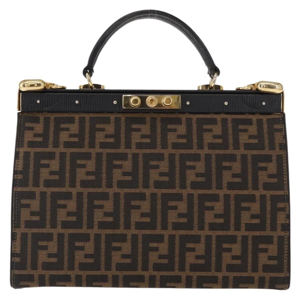 Fendi Fendi Vintage Zucca Handbag Zucca Size ONE SIZE - 1 Thumbnail
