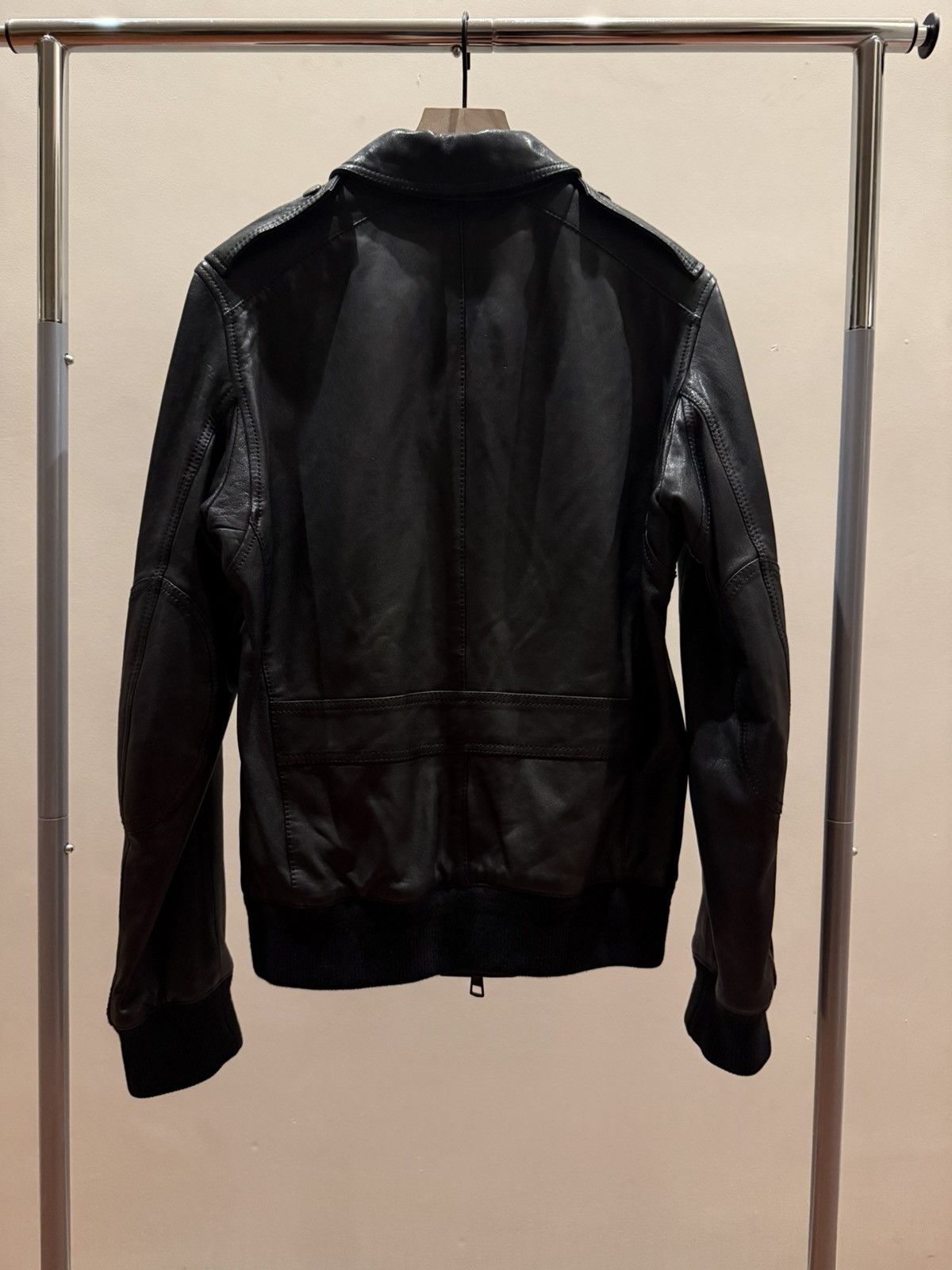 Hedi Slimane BURBERRY Leather Jacket Size US S / EU 44-46 / 1 - 3 Thumbnail