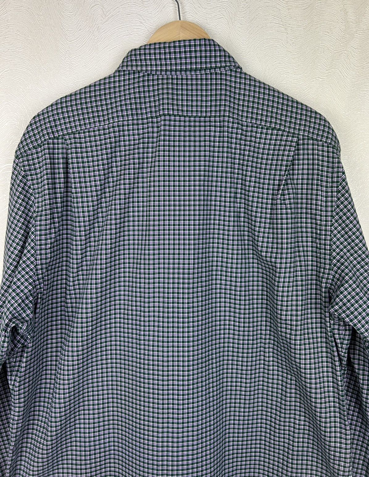 Polo Ralph Lauren Polo Ralph Lauren Green Check Slim Fit Shirt Sz XL Size US XL / EU 56 / 4 - 12 Thumbnail