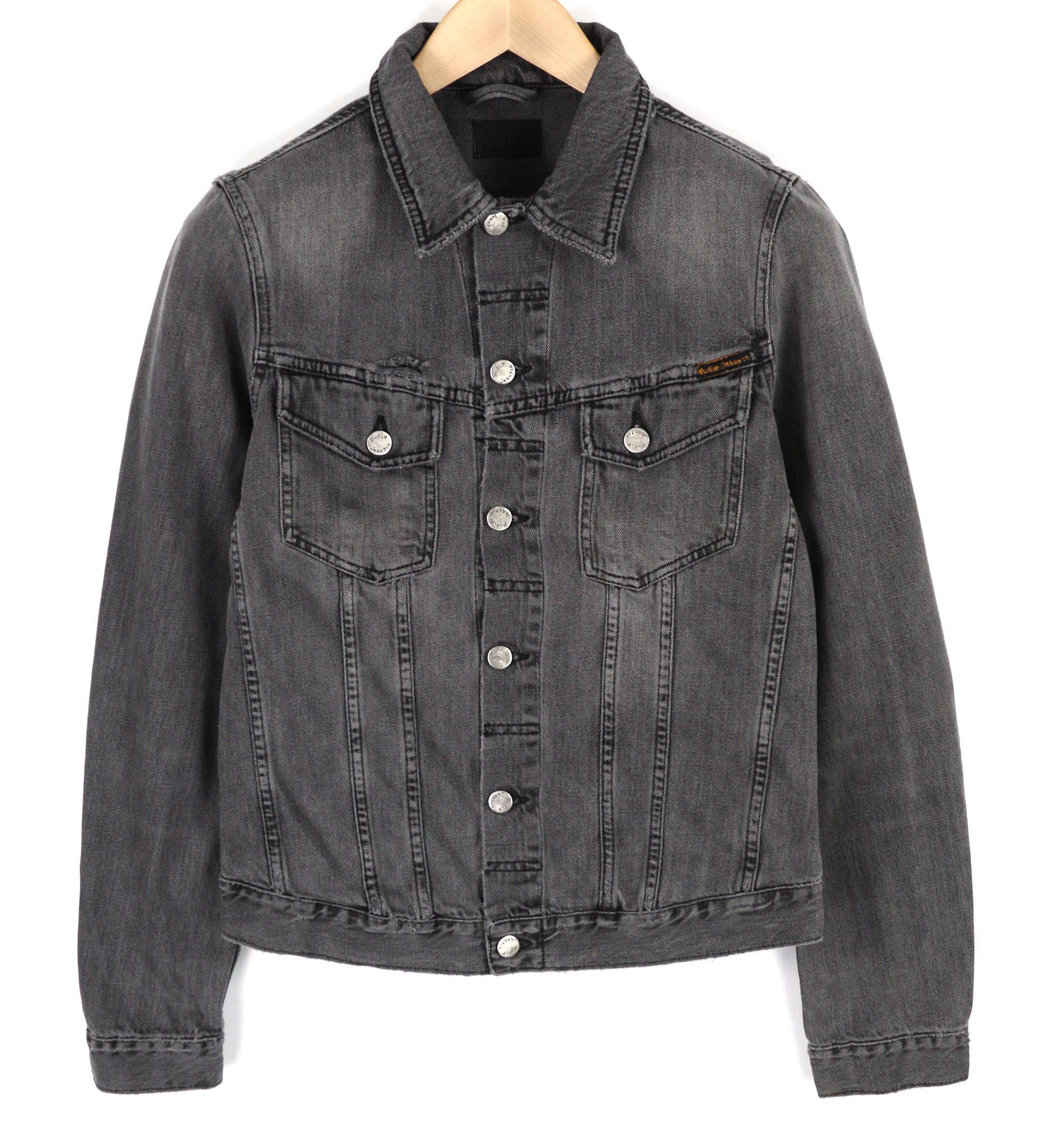 BILLY S Desolation Grey Polo Patch Pocket Jacket 82468