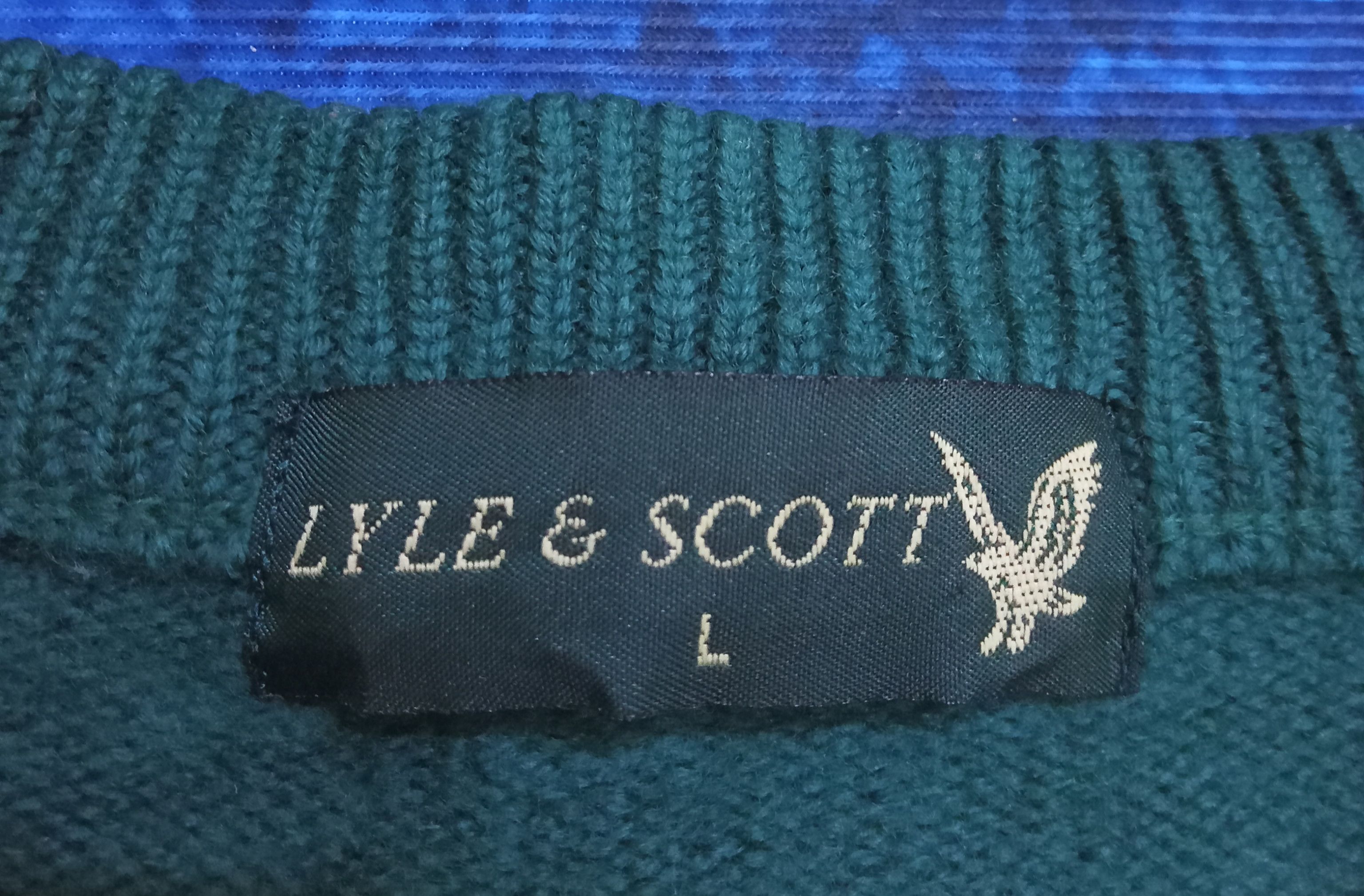 Lyle & Scott Lyle & Scott Extremely Rare Design Sweater Size US L / EU 52-54 / 3 - 3 Thumbnail