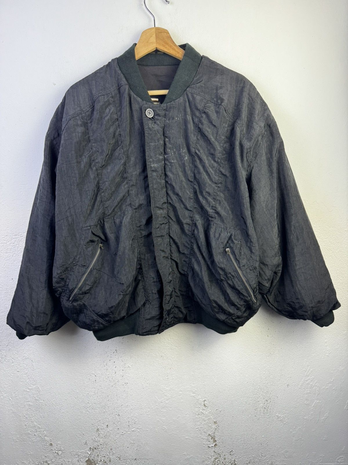 Vintage Lautreamont Bomber Jacket reversable Jacket Size US L / EU 52-54 / 3 - 6 Thumbnail