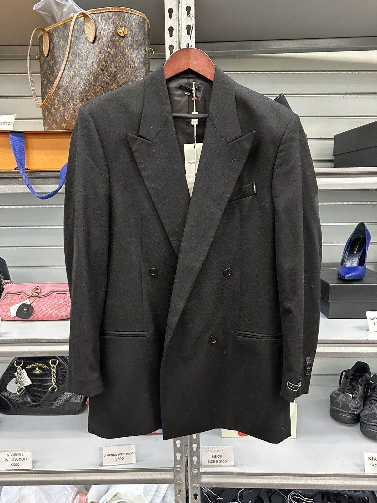 Eytys Eytys Buck Tar leather style coated denim jacket | Grailed