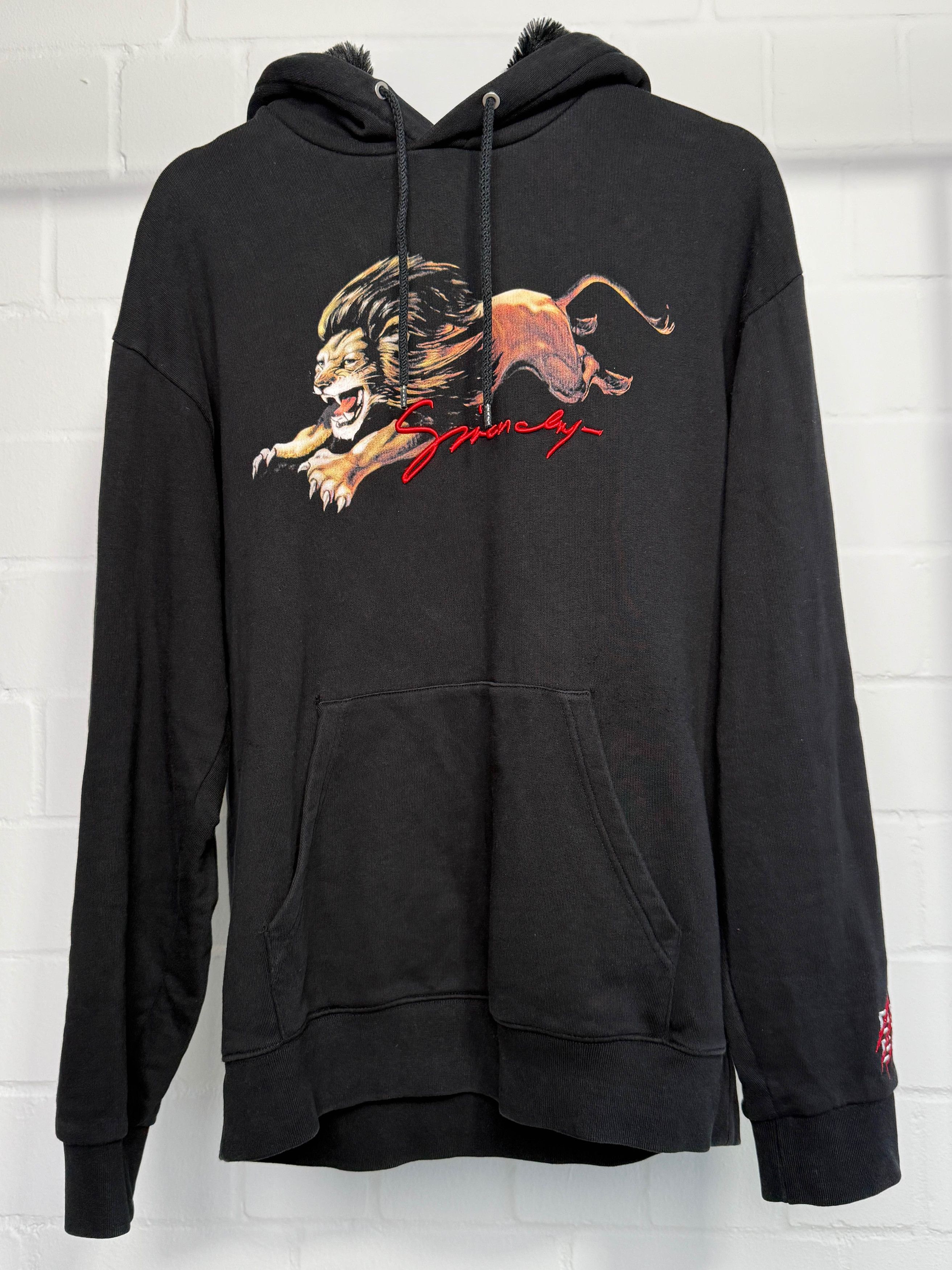 Givenchy Givenchy Lion Black Hoodie | Grailed