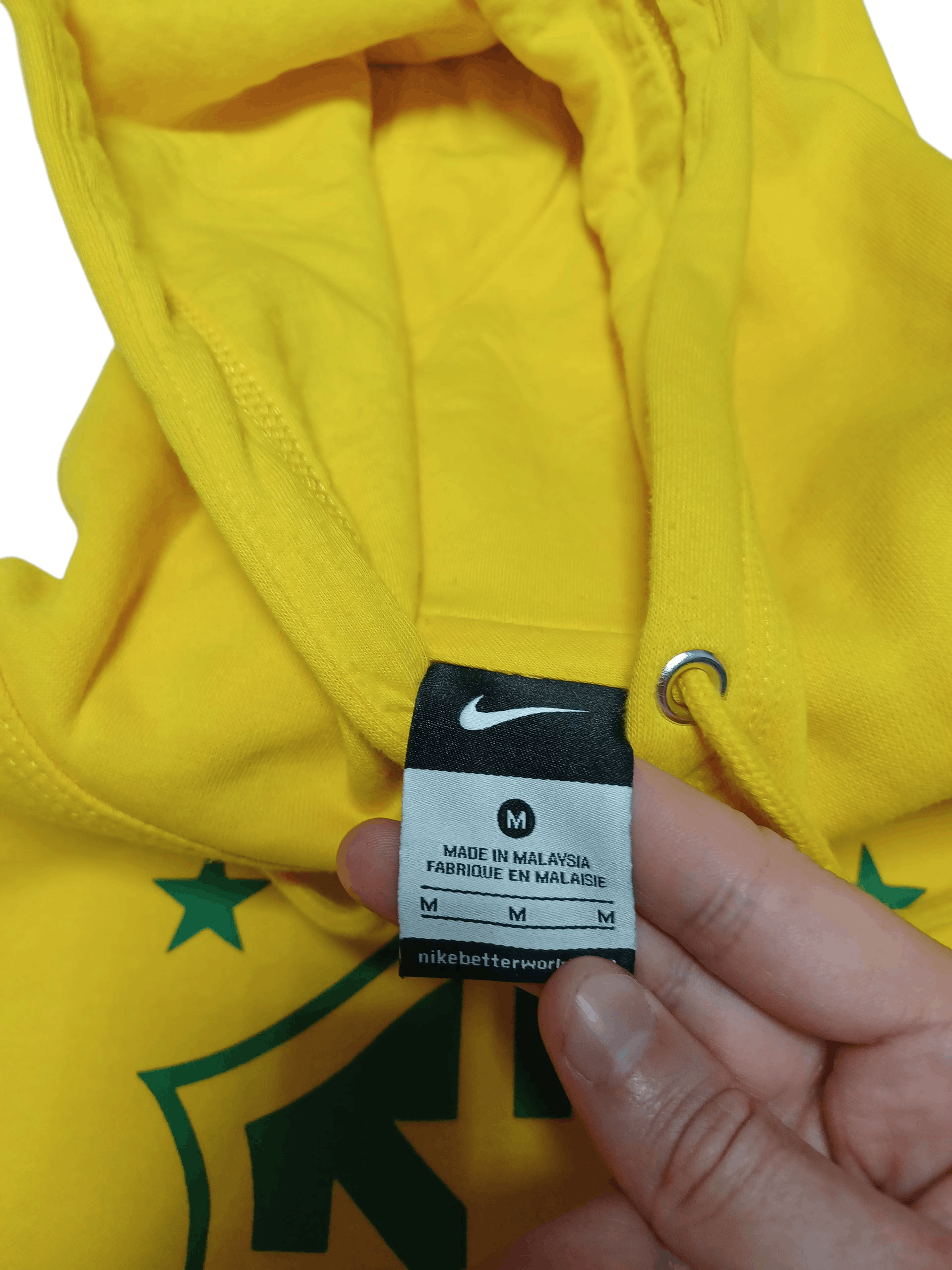 Nike NIKE BRASIL VINTAGE 2014 SOCCER HOODIE FOOTBALL Size US M / EU 48-50 / 2 - 4 Thumbnail