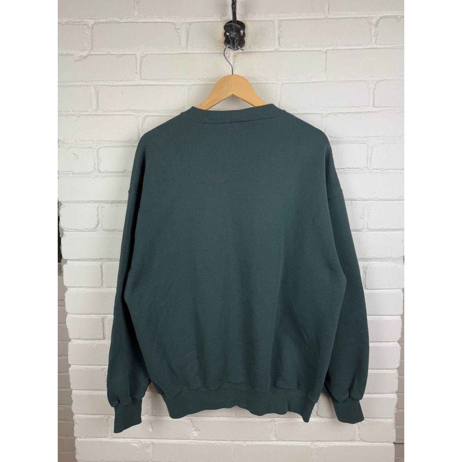 Vintage Vintage 90s Russell Athletic Boxy Fit Blank Sweatshirt XL Size US XL / EU 56 / 4 - 2 Thumbnail