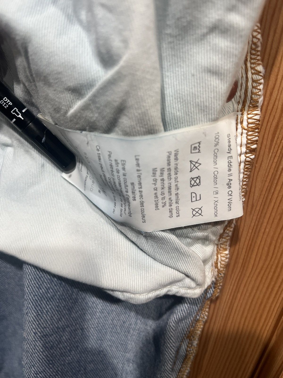 Nudie Jeans Nudie Jeans Steady Eddie II Size US 31 - 4 Thumbnail