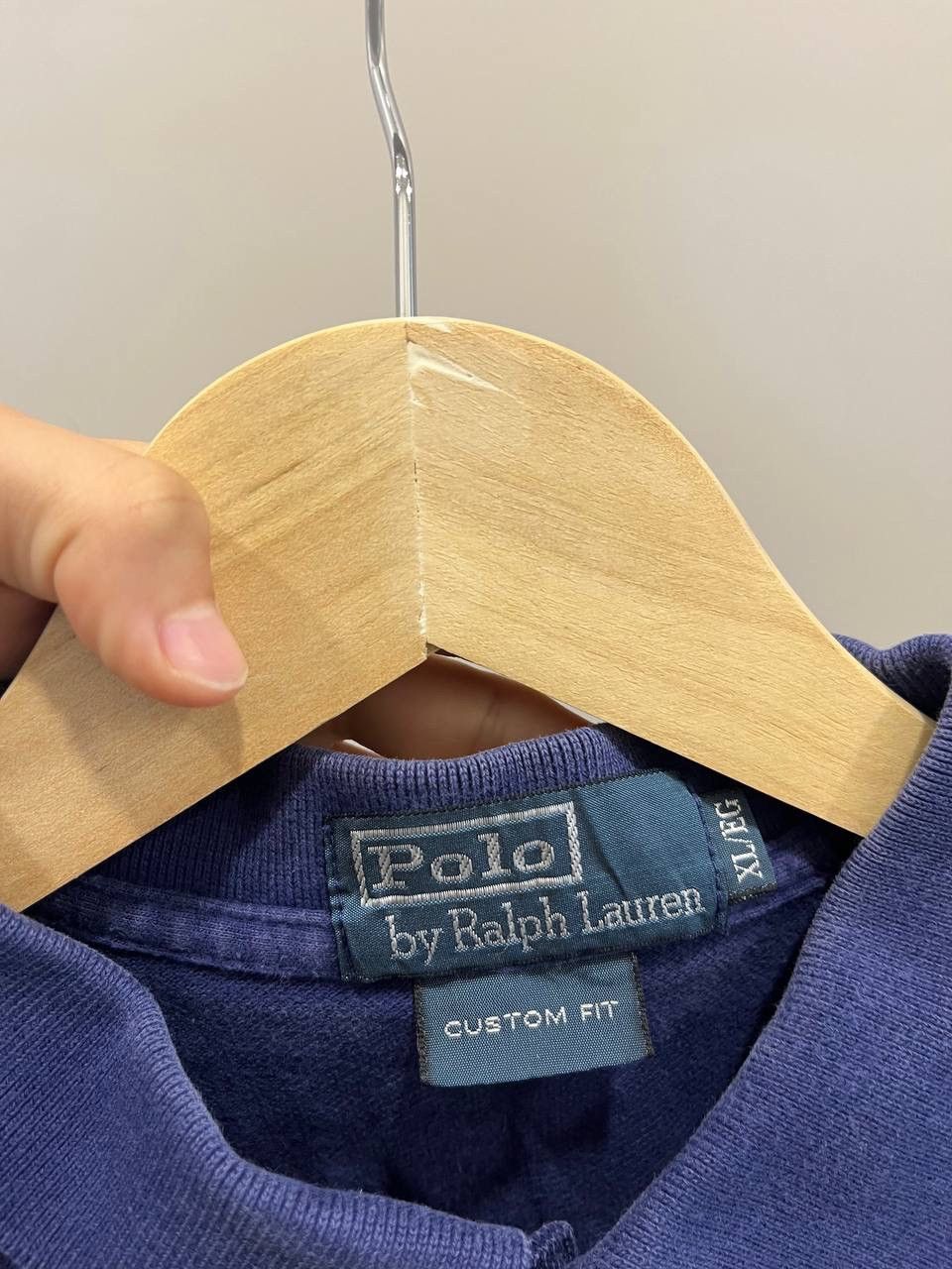 Polo Ralph Lauren Vintage 90s Polo Ralph Lauren Rugby Pocket Earth Tone Blue Size US XL / EU 56 / 4 - 3 Thumbnail
