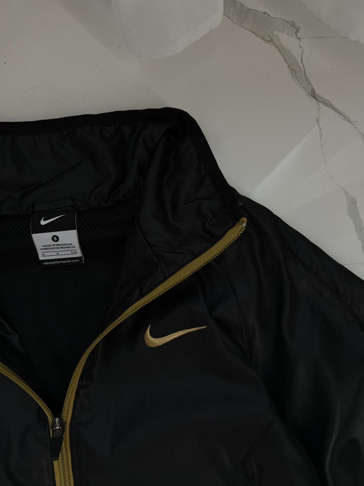 Nike × Vintage 90's NIKE SWOOSH LOGO Y2K TRACK JACKET Size US S / EU 44-46 / 1 - 4 Thumbnail