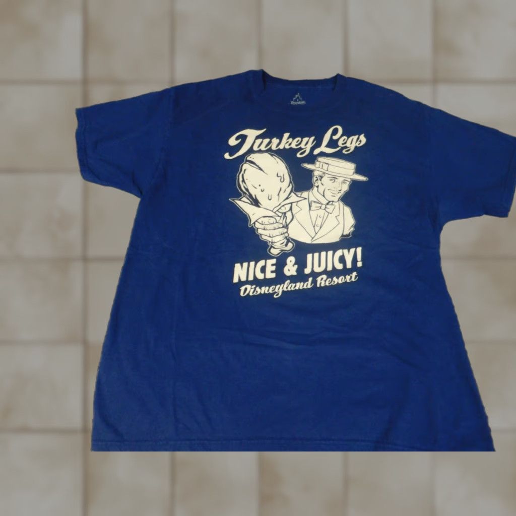 Disney Disneyland Mens Shirt Large blue Disney graphic Size US L / EU 52-54 / 3 - 1 Thumbnail