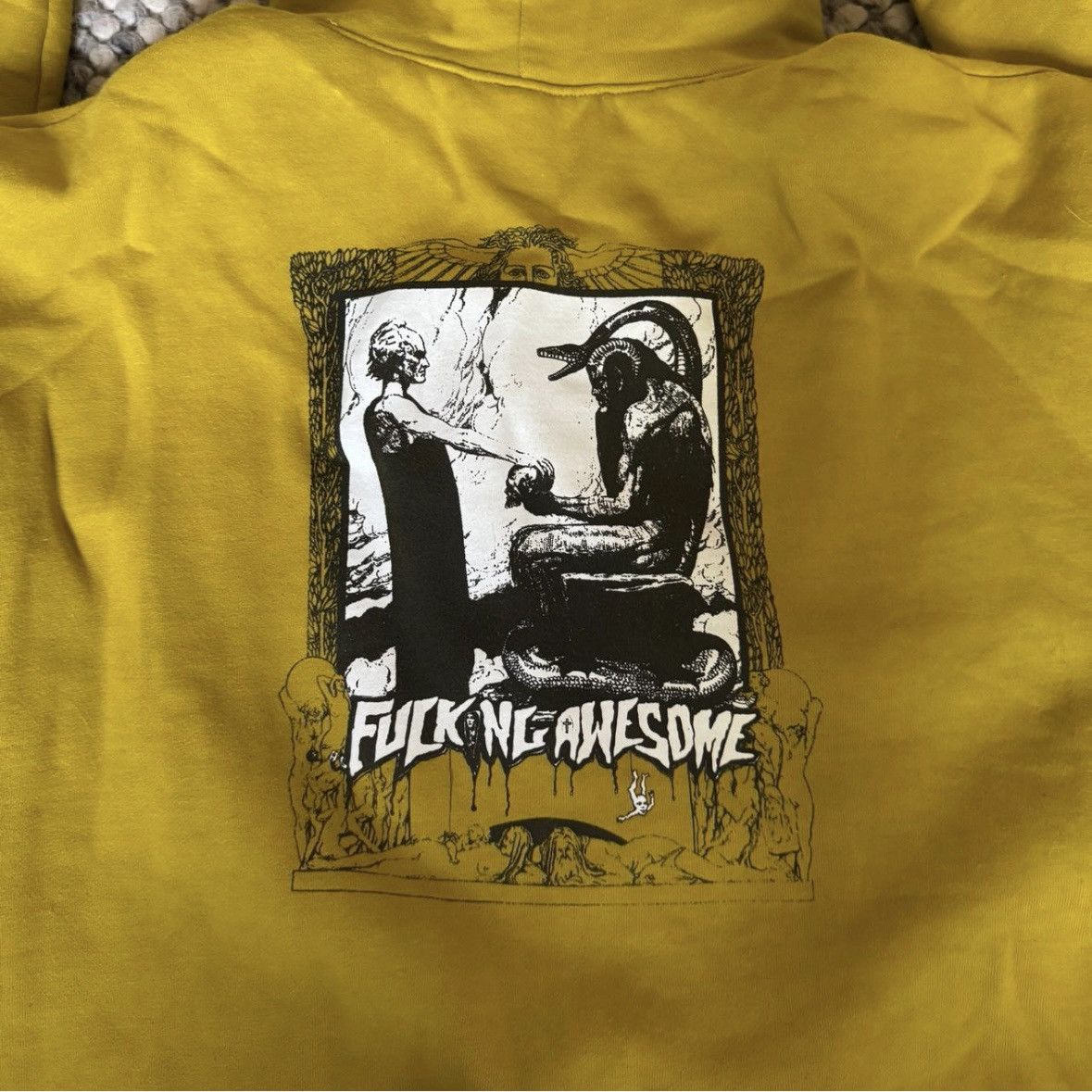Fucking Awesome FA hoodie Size US XL / EU 56 / 4 - 3 Thumbnail