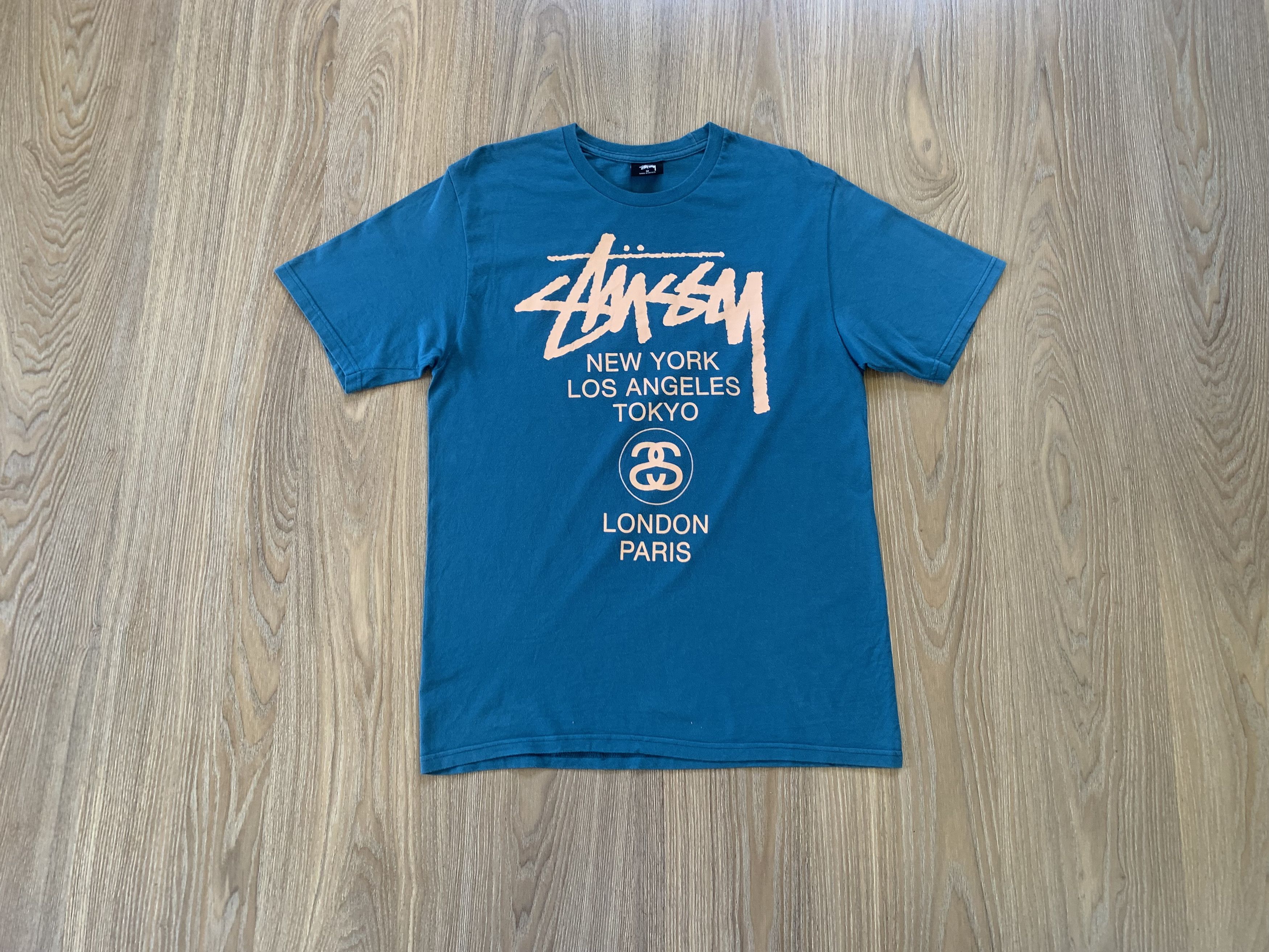 Stussy Stussy x Mark Gonzales World Tour Tee | Grailed