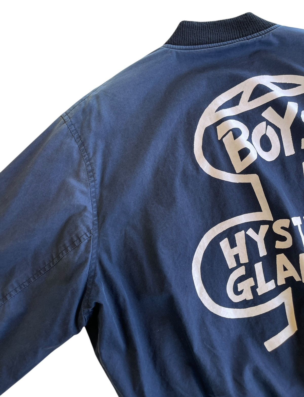Hysteric Glamour Hysteric Glamour X Saru Records Bomber Jacket (Faded) Size US L / EU 52-54 / 3 - 7 Thumbnail