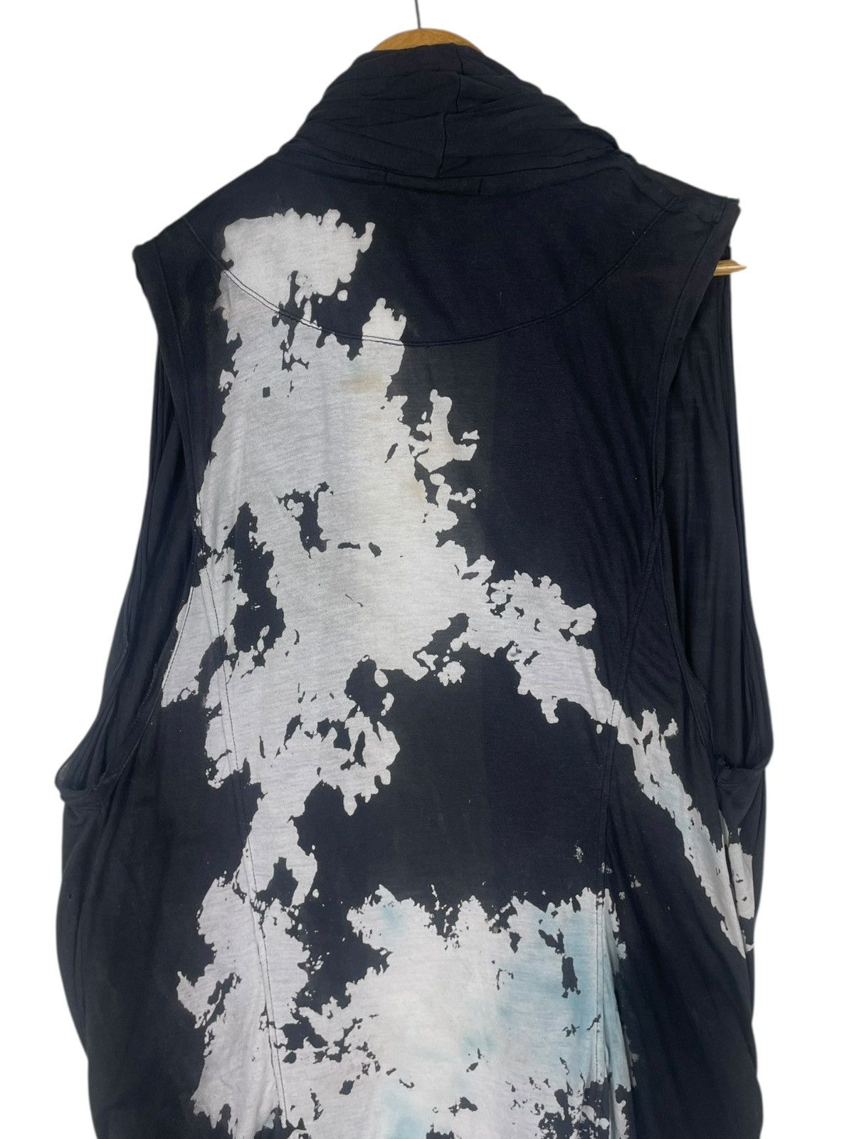 KMRii 💥KMRII Avant-Grade Draped Cardigan Abstract Print Size M / US 6-8 / IT 42-44 - 6 Thumbnail