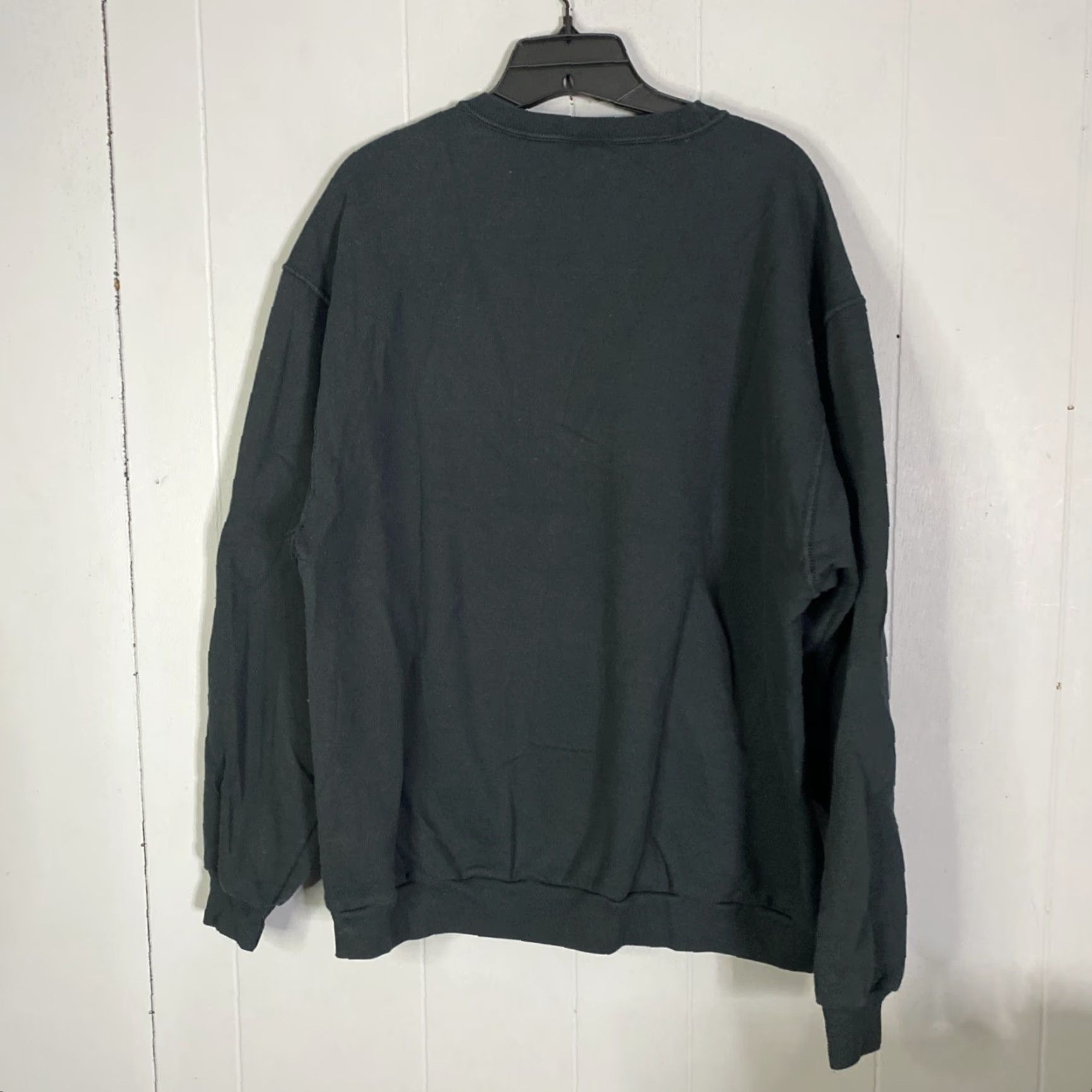 Jerzees VINTAGE Jerzees Sweatshirt Large L Black 90s Y2K Premium Fit Pullover Mens Size US L / EU 52-54 / 3 - 6 Thumbnail