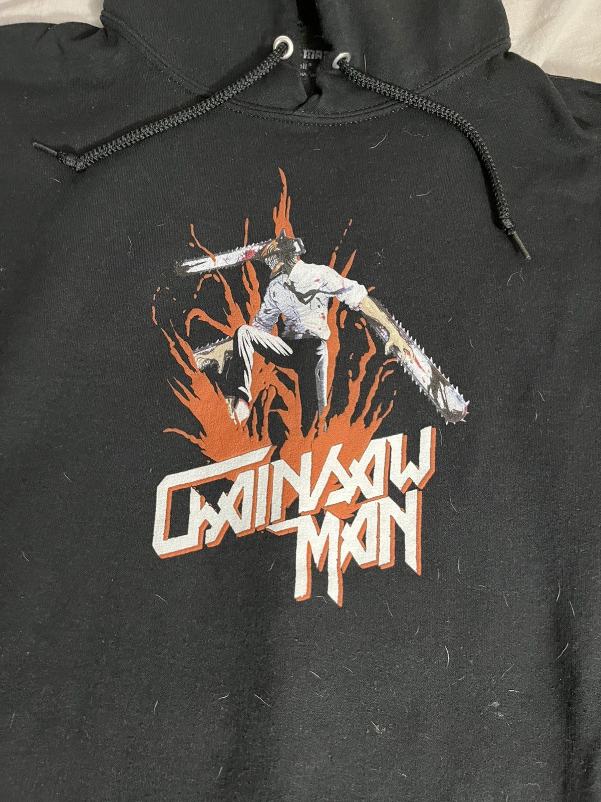 Hot Topic Chainsaw man hoodie black Size US XL / EU 56 / 4 - 2 Thumbnail