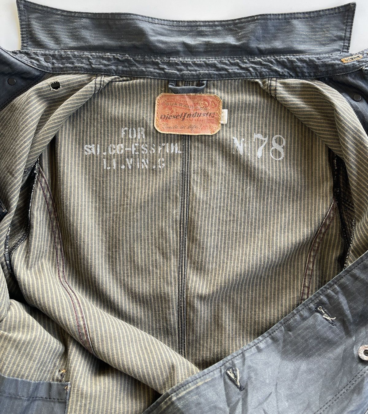 Diesel Diesel Sanforized Denim Workers Chore Jacket Size US M / EU 48-50 / 2 - 12 Thumbnail