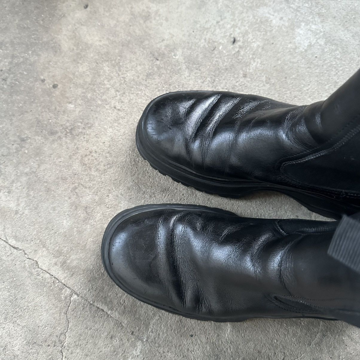 Acne Studios Chunky Massive Leather Arket Boots prada style Jil sander Size US 10 / IT 40 - 14 Thumbnail