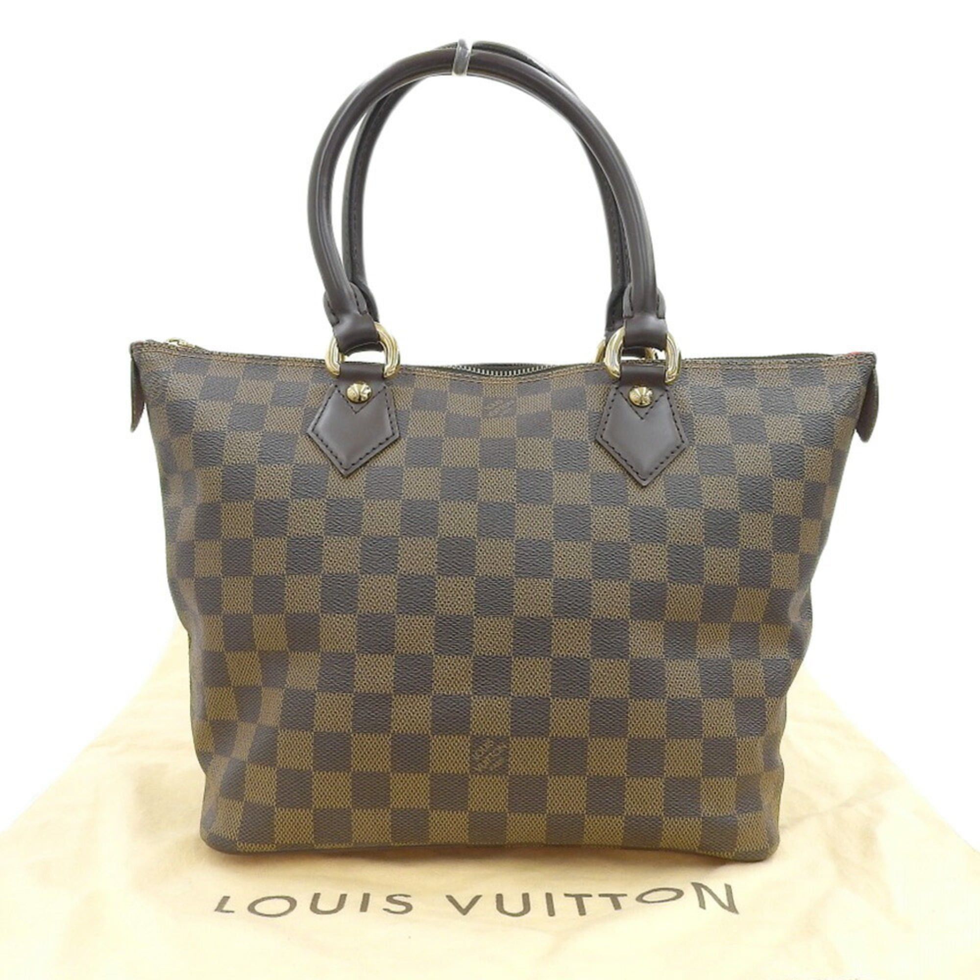 Louis Vuitton Louis Vuitton Damier Saleya PM N51183 Tote Bag Handbag Ebene Size ONE SIZE - 1 Thumbnail