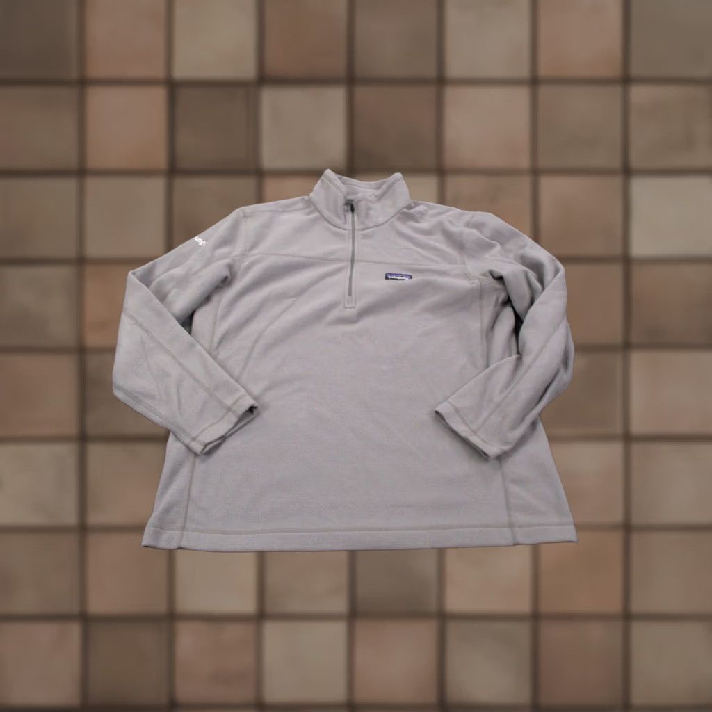 Patagonia Patagonia Jacket Mens L Gray Fleece Windbreaker Zip Pockets 1/4 Thermal Outdoor Hiking Casual Spring Fall Winter Size US L / EU 52-54 / 3 - 1 Thumbnail